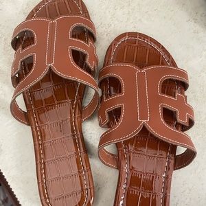 Brown sandals